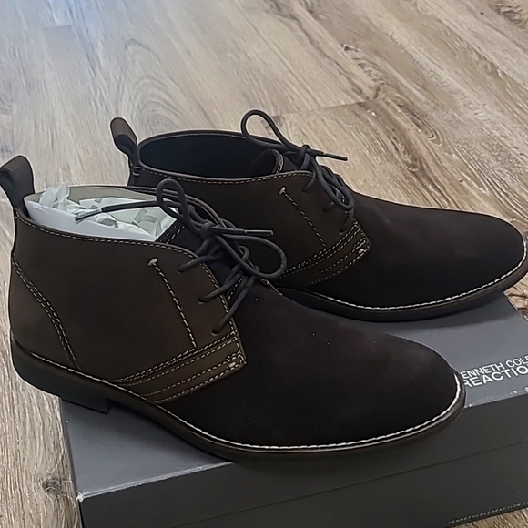 Kenneth Cole Mens 8.5 Suede Shoes - Picture 1 of 3